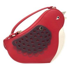 Kate Spade Ooh La La  Red Bird Crossbody Purse
